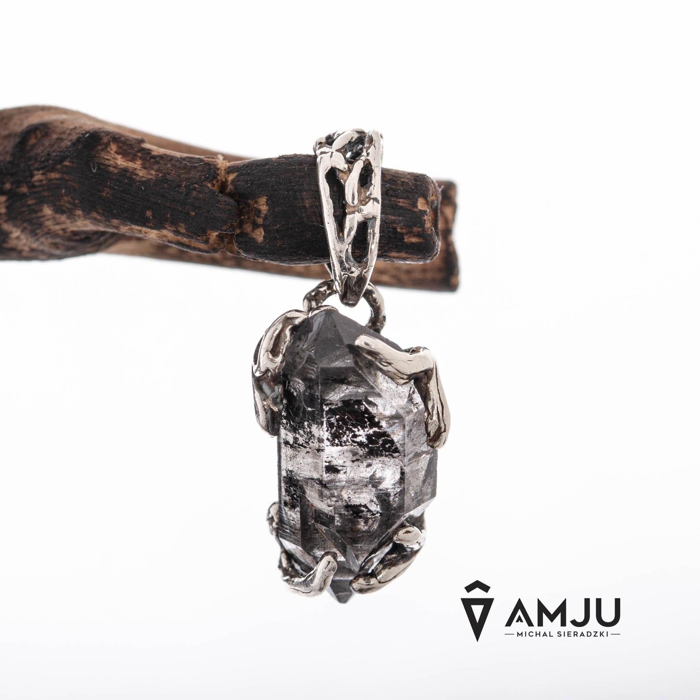 Black Tibetan Quartz, pendant