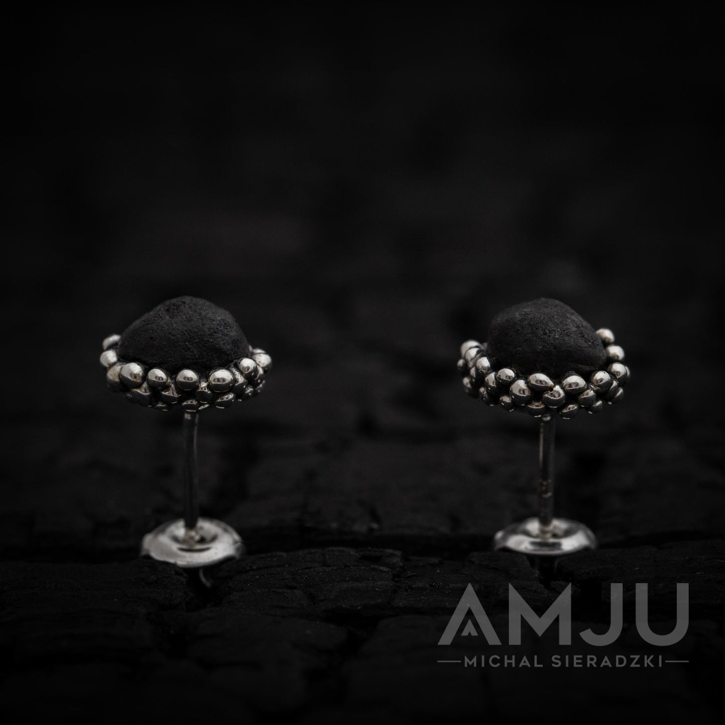 Chelyabinsk Meteorite earrings