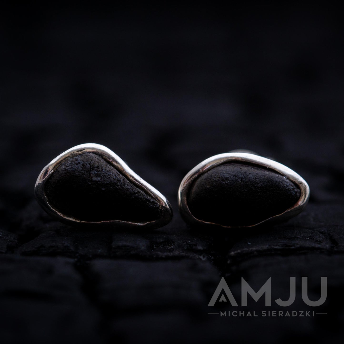 Chelyabinsk Meteorite earrings