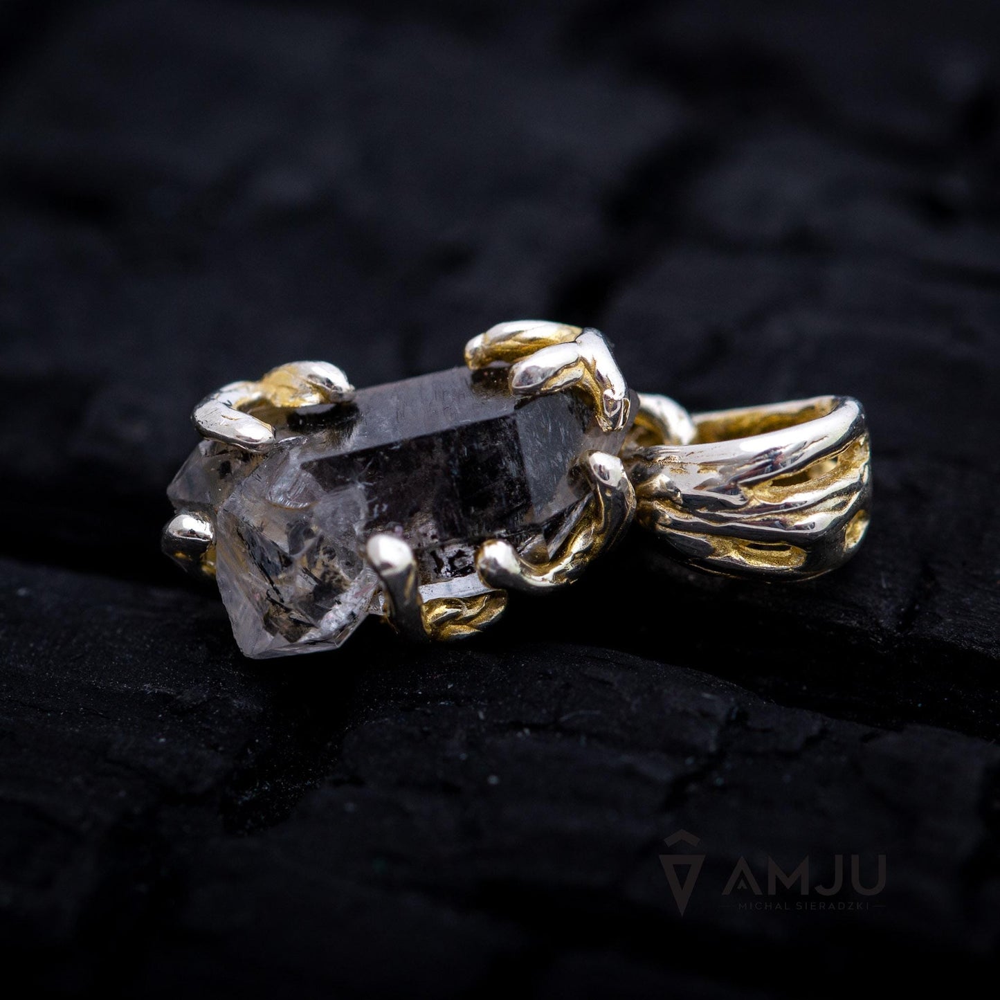 Twin Tibetan Quartz, pendant