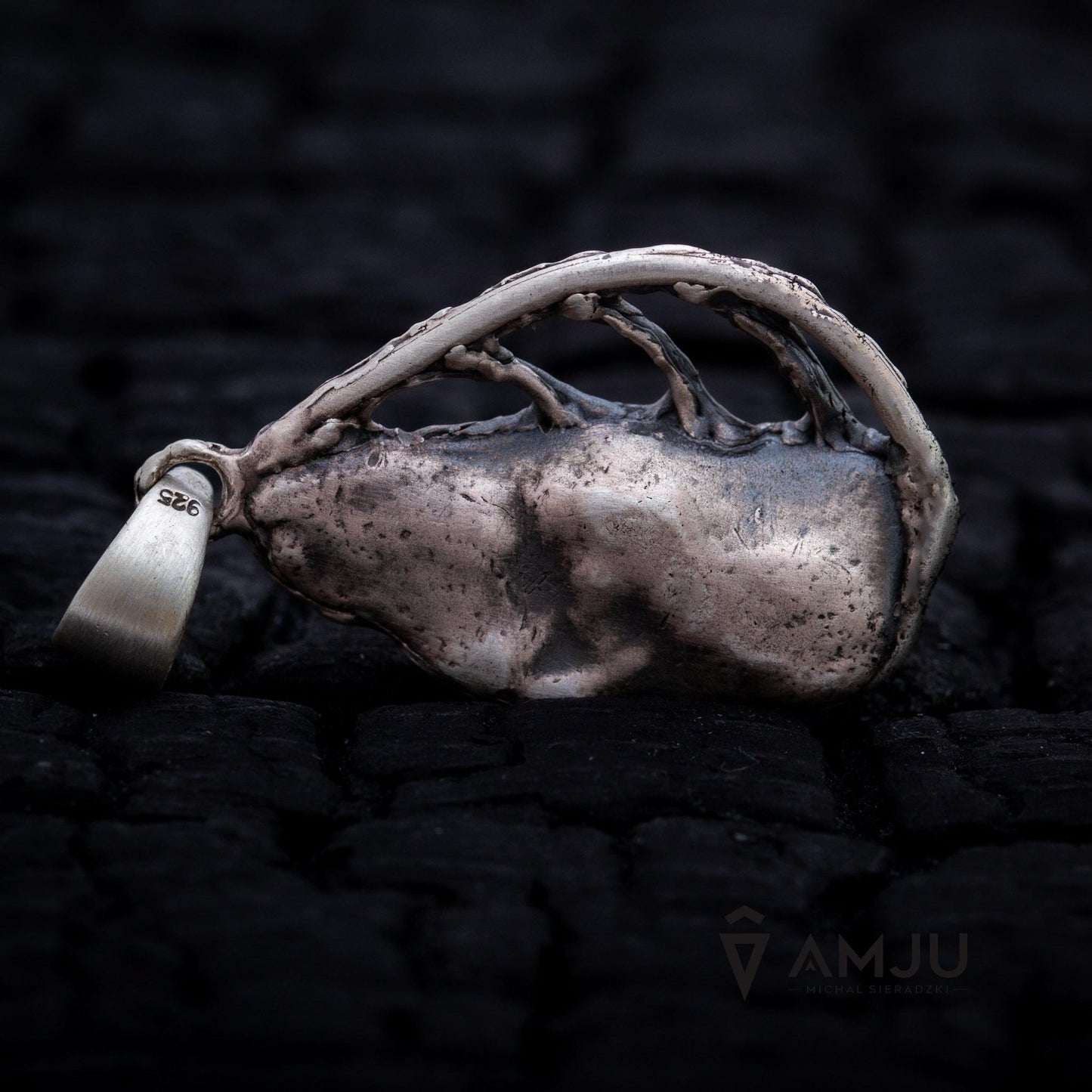 Campo del Cielo meteorite, pendant