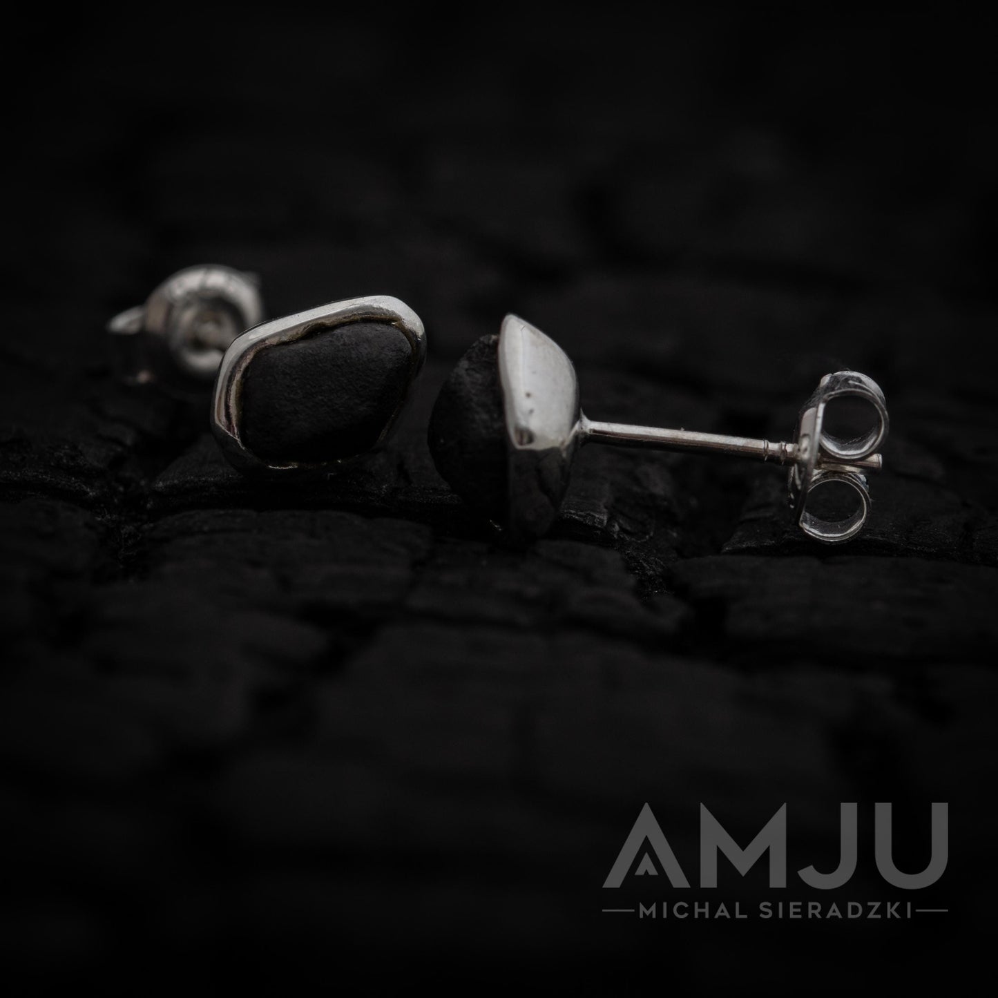 Chelyabinsk Meteorite earrings