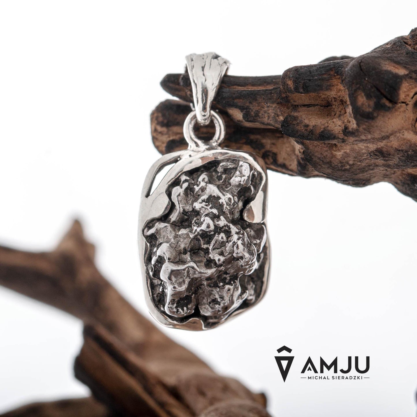 Campo del Cielo meteorite, pendant