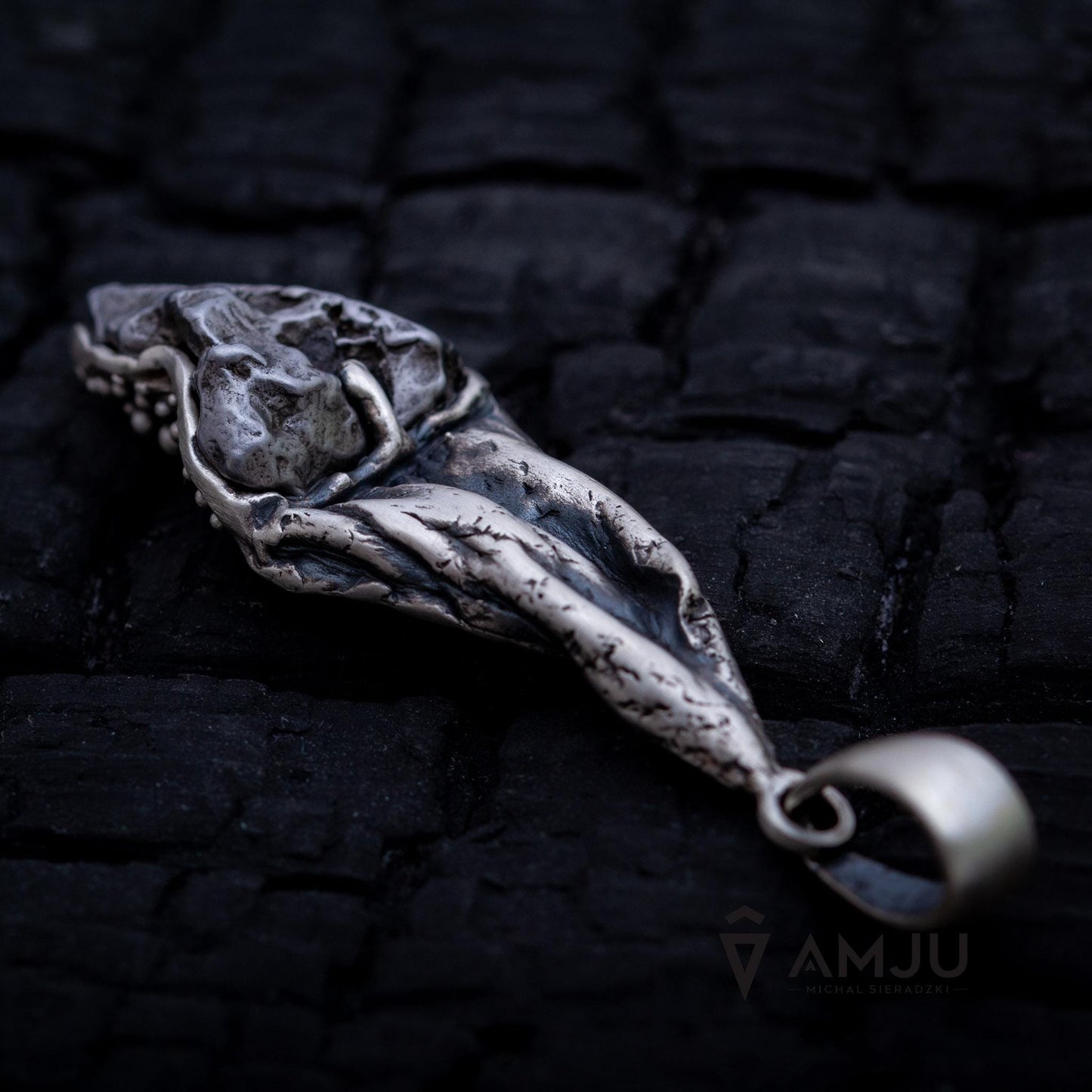 Campo del Cielo meteorite, pendant