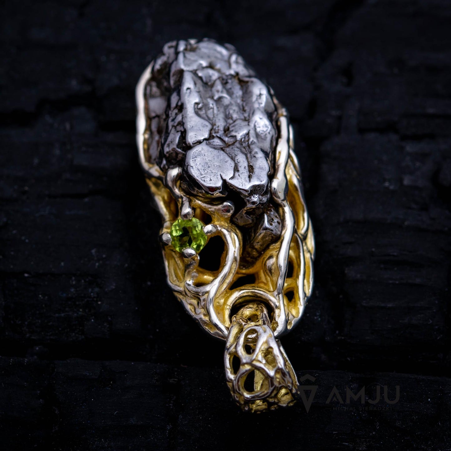 Campo del Cielo meteorite, pendant