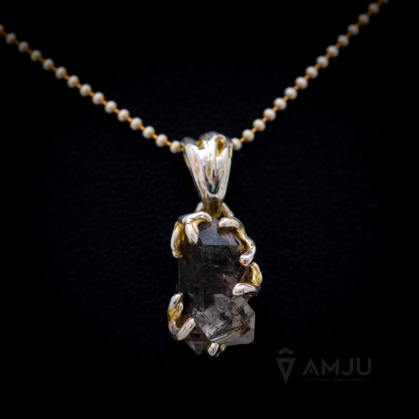 Twin Tibetan Quartz, pendant