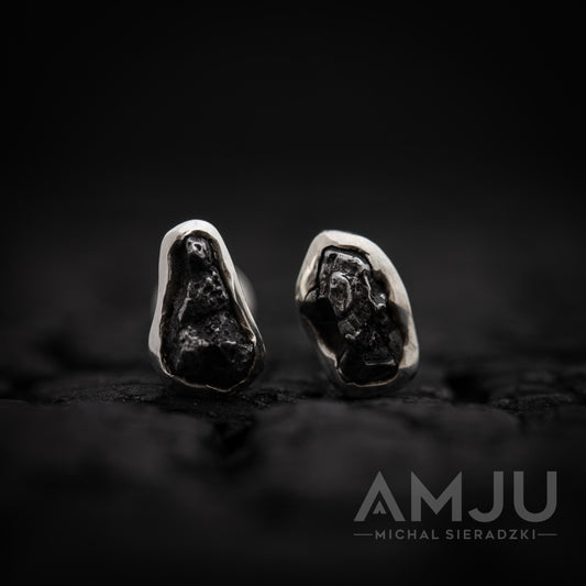 Sikhote Alin meteorite earrings