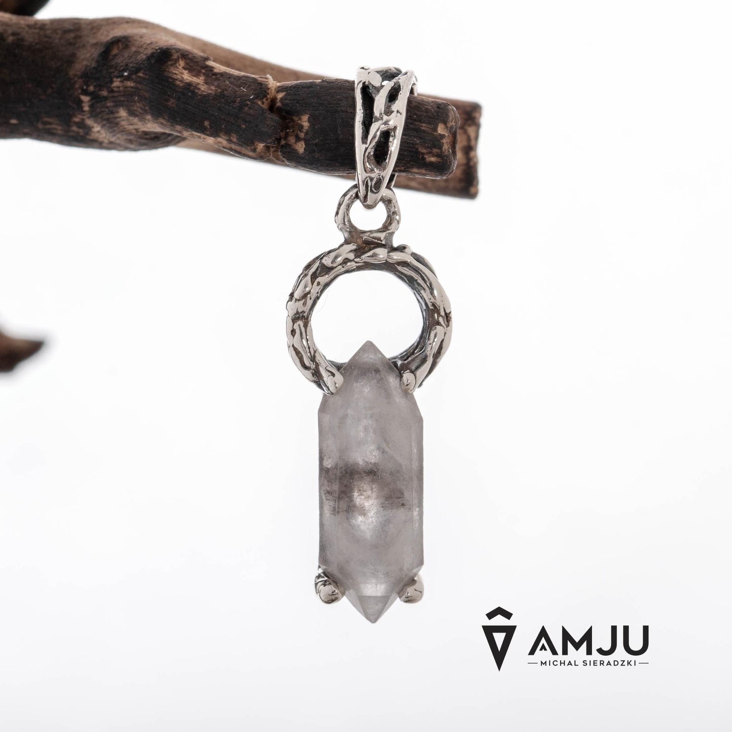 Milk Tibetan Quartz, pendant