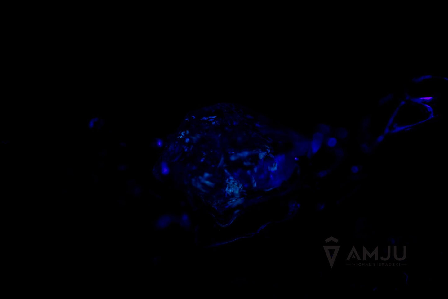 Moldavite, Campo del cielo meteorite with Herkimer Diamond, pendant