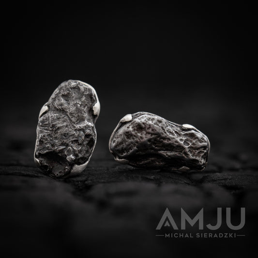 Sikhote Alin meteorite earrings