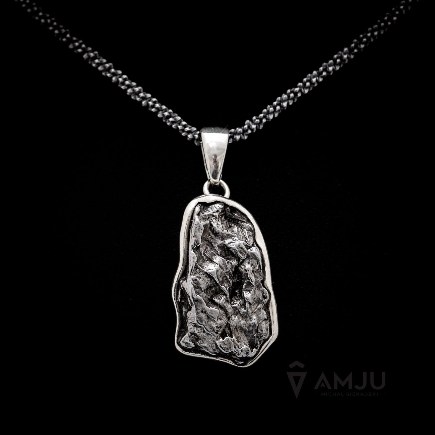 Campo del Cielo meteorite, pendant