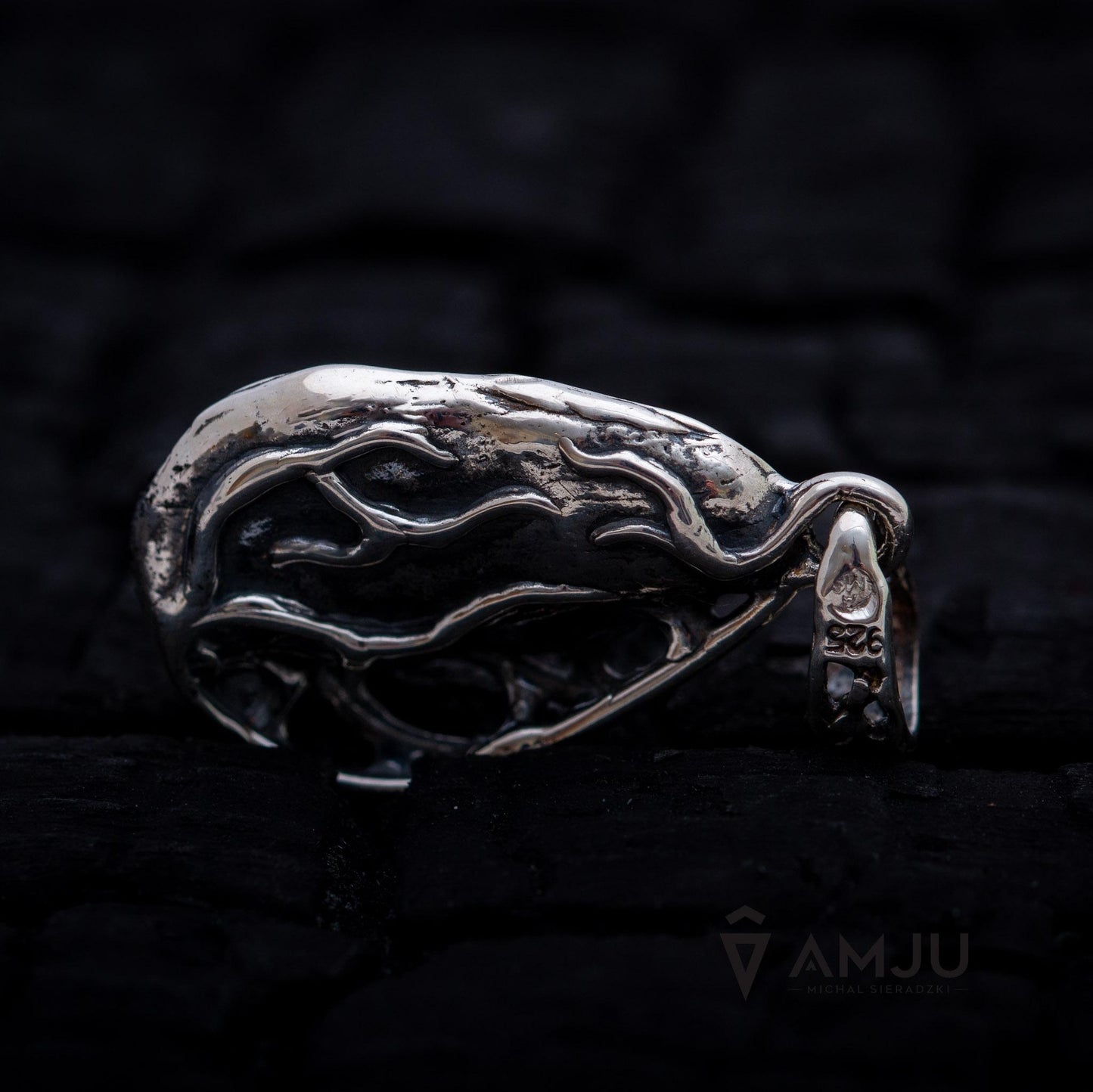 Campo del Cielo meteorite, pendant