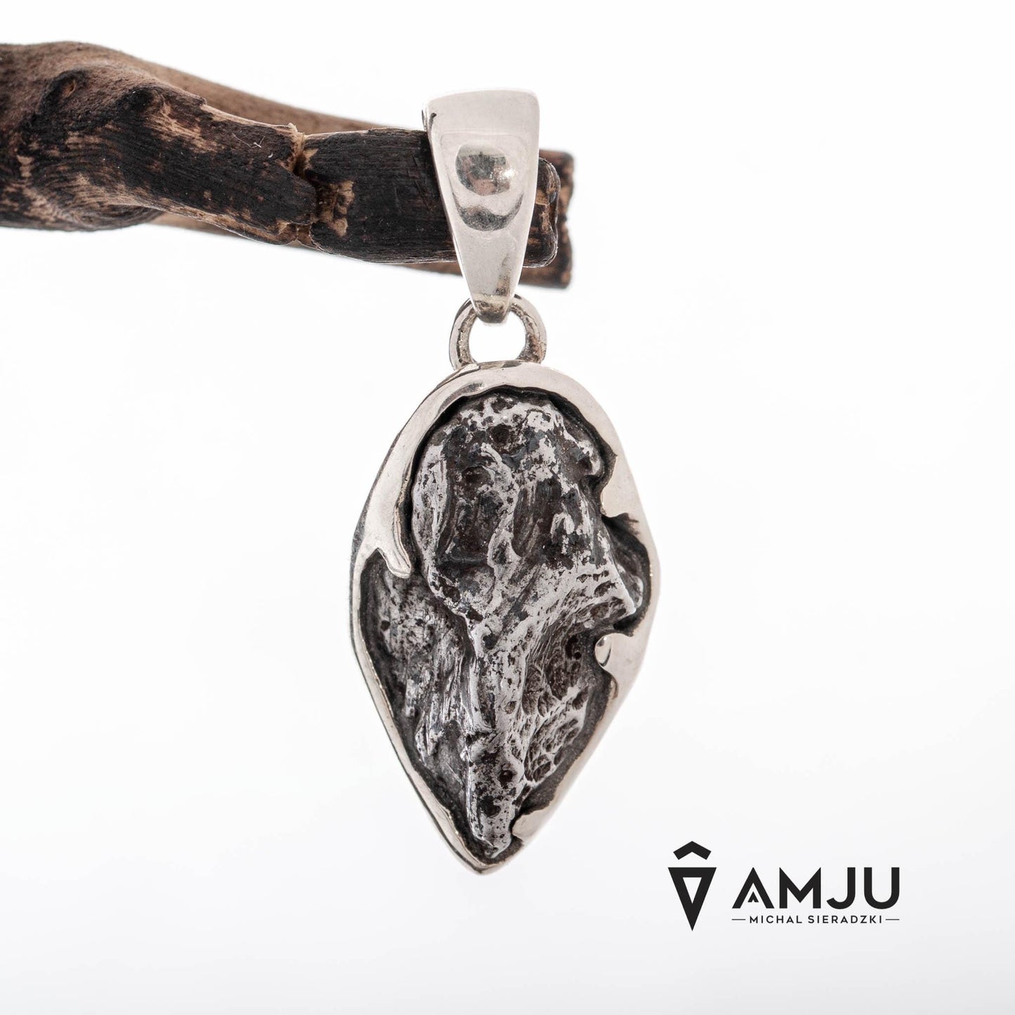 Campo del Cielo meteorite, pendant