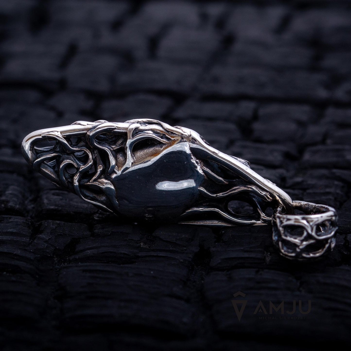 Campo del Cielo meteorite, pendant